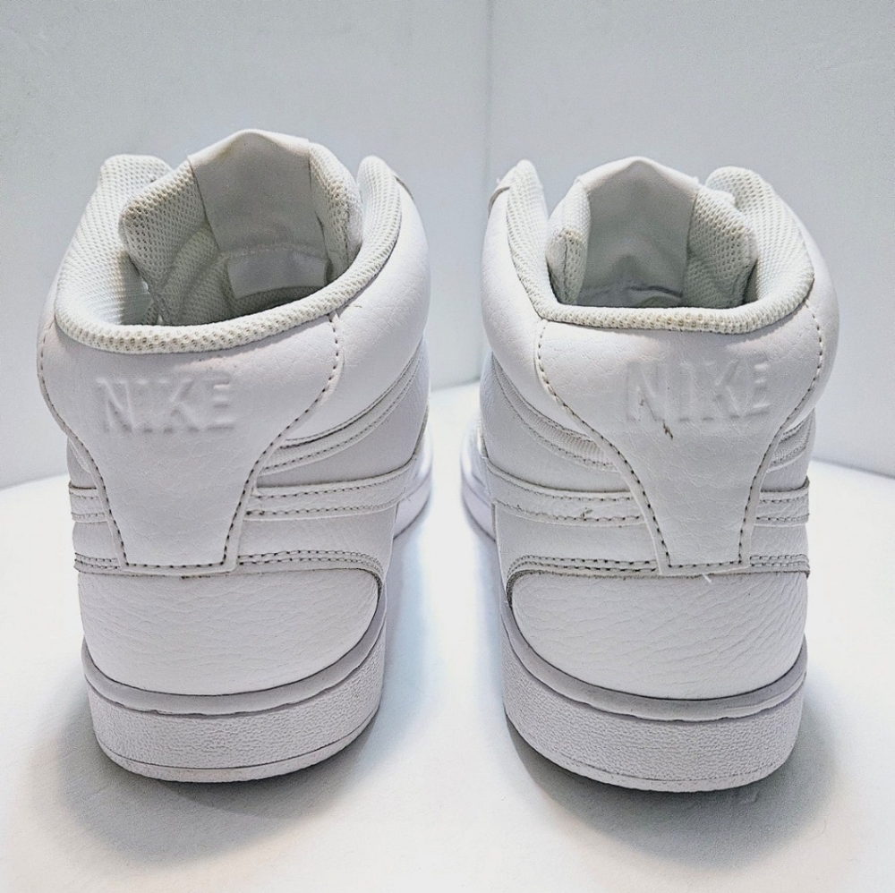 Nike Court Vision Mid Triple White Men's Shoes/Sneakers DC5466-100 Size 10 - Picture 6 of 11